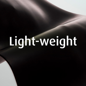 light-weight rubber